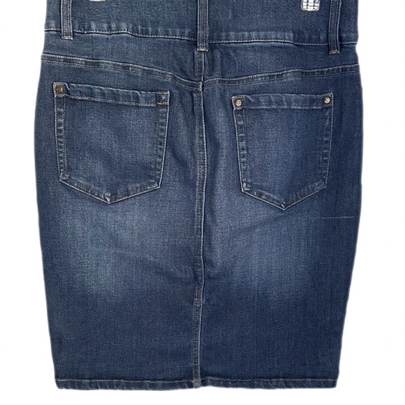 Women’s One5One Blue Denim Jean Skirt Size M - Picture 3 of 9